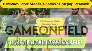 "2024 PCB Salaries: Official Release of Pakistani Cricketers' Salary Per Monthly"